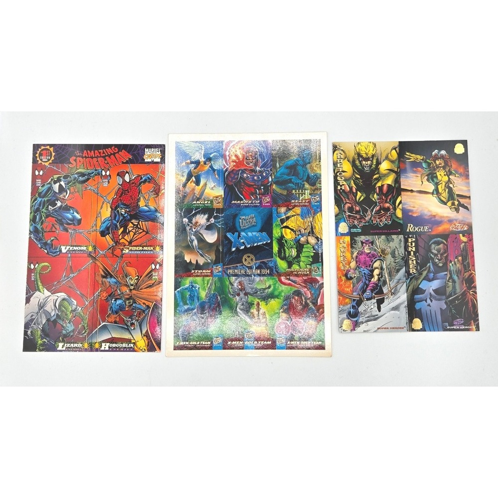 1994 Marvel Cards Amazing Spider Man Fleer Ultra X-Men Collector Lot‎